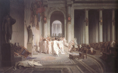 Jean-Leon Gerome,The Death of Caesar (mk23)